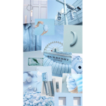 Aesthetic Blue Shoping