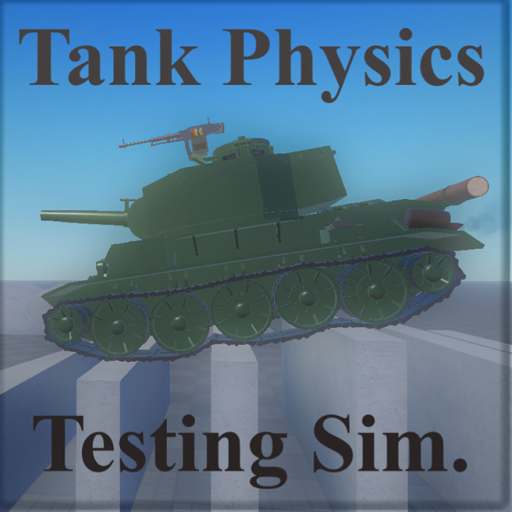 Multicrew Tank Physics Testing Simulator official Roblox game thumbnail