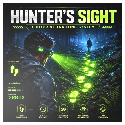 Hunter’s Sight - Footprint Tracking System
