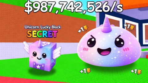 Be a Lucky Block For Squishy Dumplings