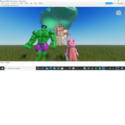 survive the piggy and the hulk the killer game.