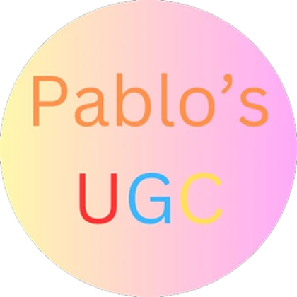 Pablo's UGC Roblox group icon