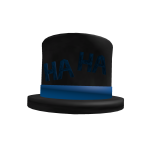 Blue Haha Society Tophat