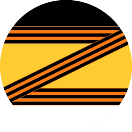 Russian Imperial Roundel, Saint George Ribbon Z