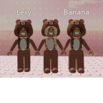 Lexy, banana et moi