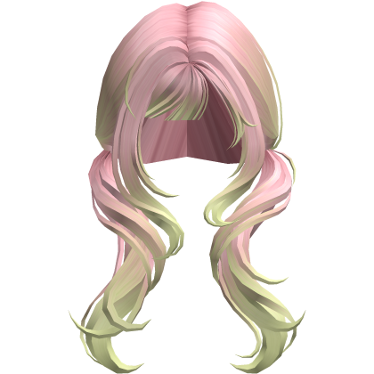 Swirly Cutie Dream Pigtails (Pink)