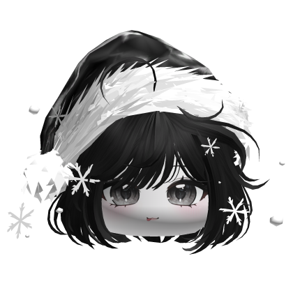 Christmas Bob w/Santa Hat (Black)