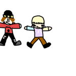 me and le friend time group!