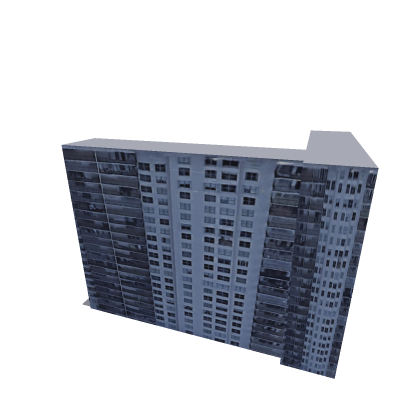 Tall building king towers (with park on the side.)