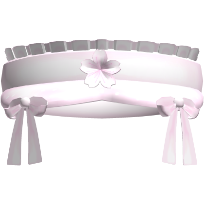 Summer lotus cute visor in pink