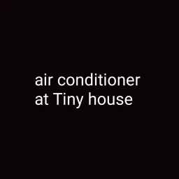 air conditioner at tiny house icon