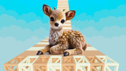 Śliczny Deer Obby 🌺