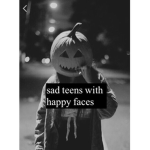 Sad teens club