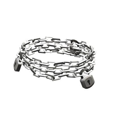3 Locks Chain Belt | Silver thumbnail