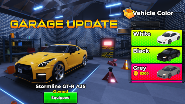 GARAGE UPDATE