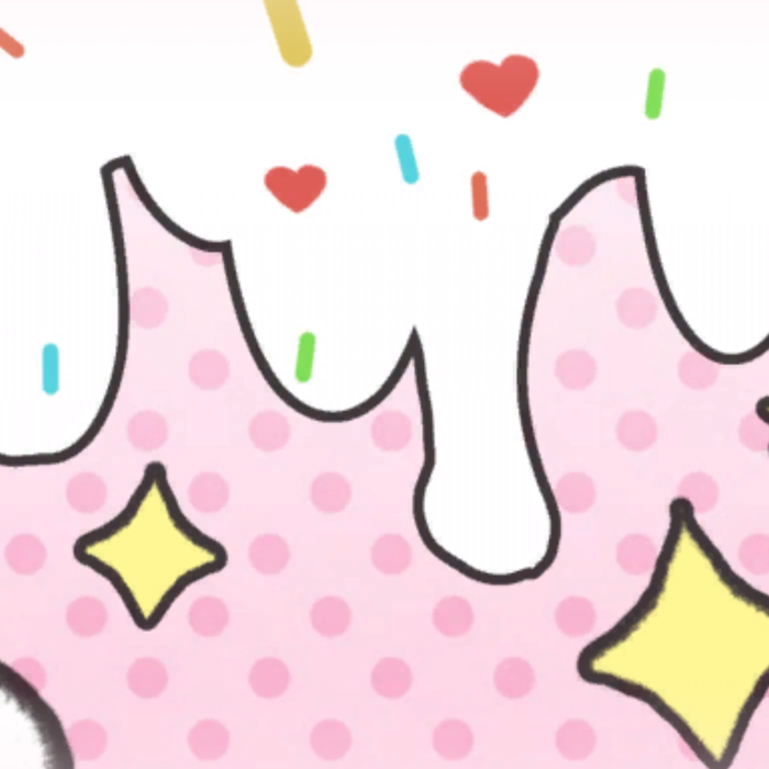 Shiny Donut Background