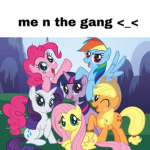 fluffy unicorn gang :3