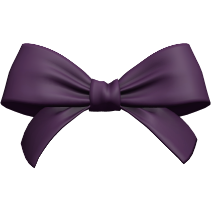 Purple Coquette Oversized Hair Bow