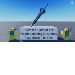 Blade Of The Frostbound King Purchase!