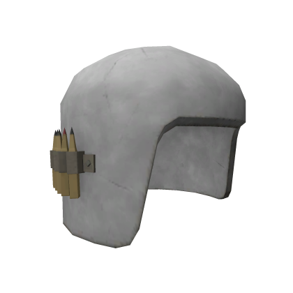 White Heavy Marauder Helmet Roblox item