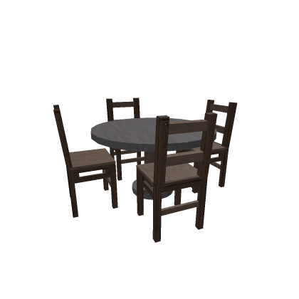 Table and chair