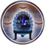 Inverted Sugar Faberge Egg of Smiles
