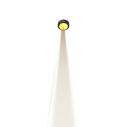 light with beam