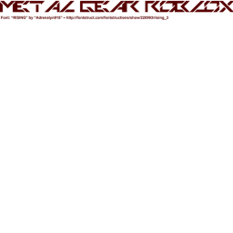 Metal Gear Roblox - BETA