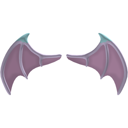 pastel goth harajuku pink dipped vampire wings