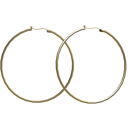 2000s Thin Hoops Gold
