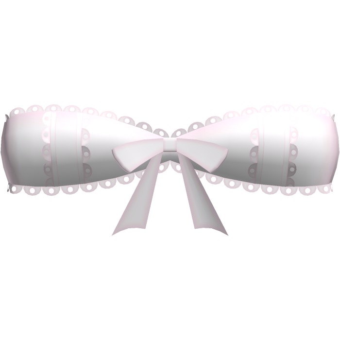 🎀 cutesy bow strapless top