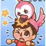 Flamingo fans group.