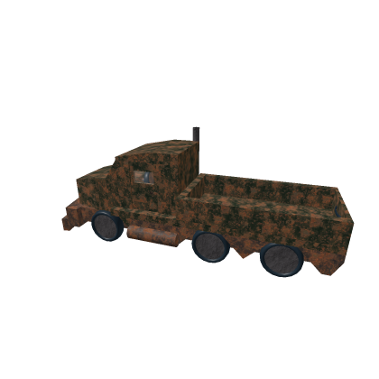 After The Flash Rain  Style Military Truck (1)