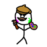 Painter Stickman