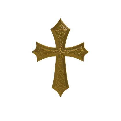 Vintage Golden Cross