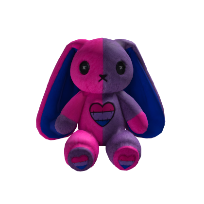 Bi Bunny Plush [Back] Roblox item