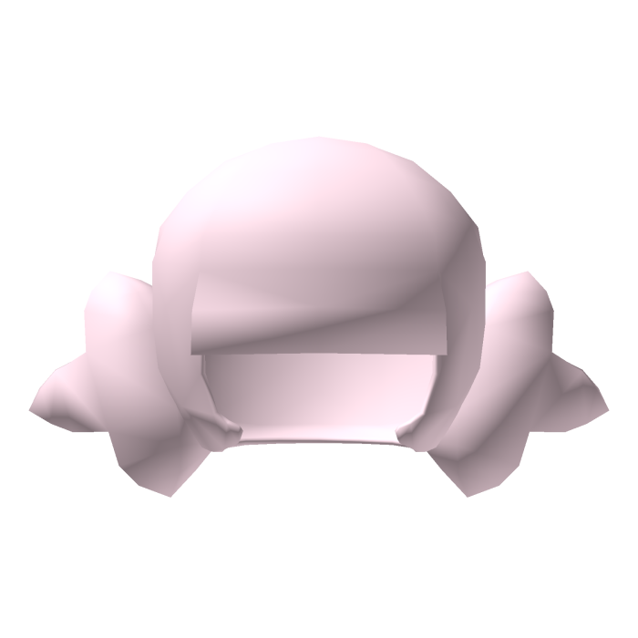 Low Poly Star Ponytails Pink