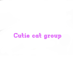 Cute kitty fan club group