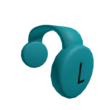 Turqoise Clockwork Headphones Roblox item