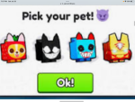 Pet sim 99 talk