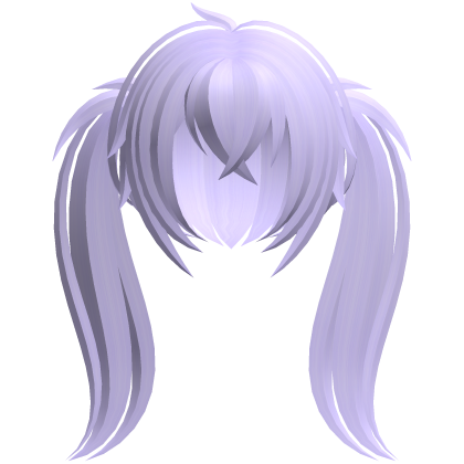 fluffy moe long ponytails purple
