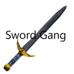 Sword Gang (Better than axes in combat)