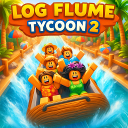 Log Flume Tycoon 2! Build, Ride, Craft🌊