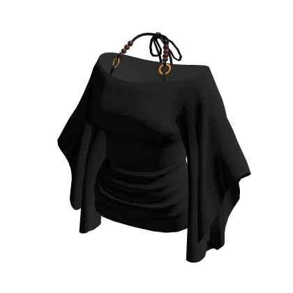 Woman Off Shoulder Dress Black