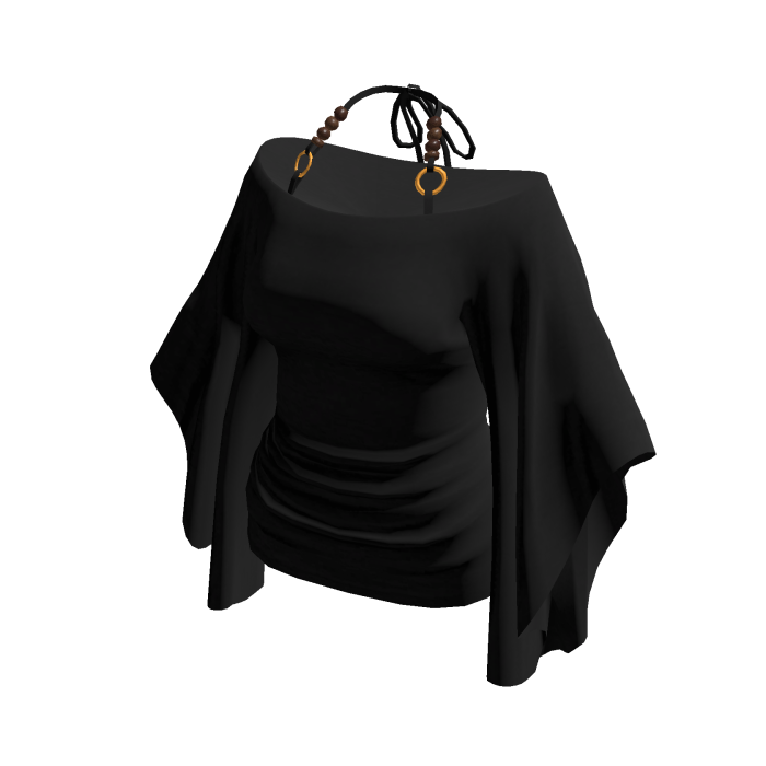 Woman Off Shoulder Dress Black
