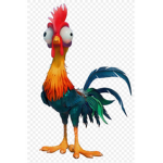 the fluffy chickens