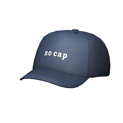 Blue No Cap Y2K Cap Roblox item
