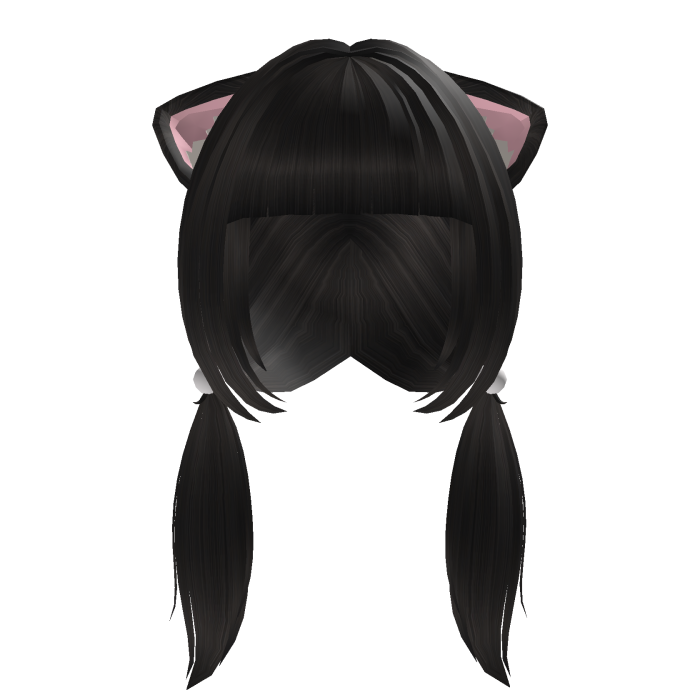 Soft Brown Kitty Twin Tails ♡
