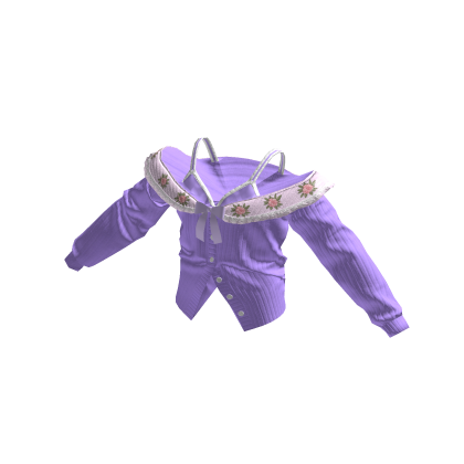 Keju_Purple Cardigan
