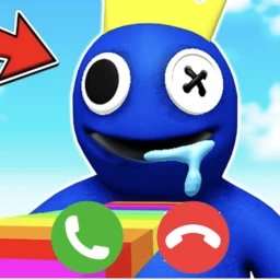 🌈Mega Rainbow friends Easy Blue obby Panik icon